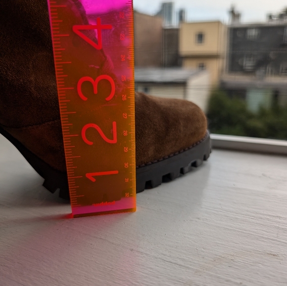 Stuart Weitzman Cyler color block lace up booties - Picture 12 of 13